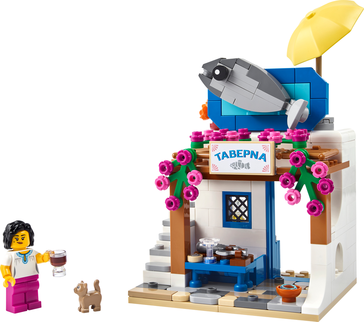 LEGO 40908 Restaurants of the World: Greece box