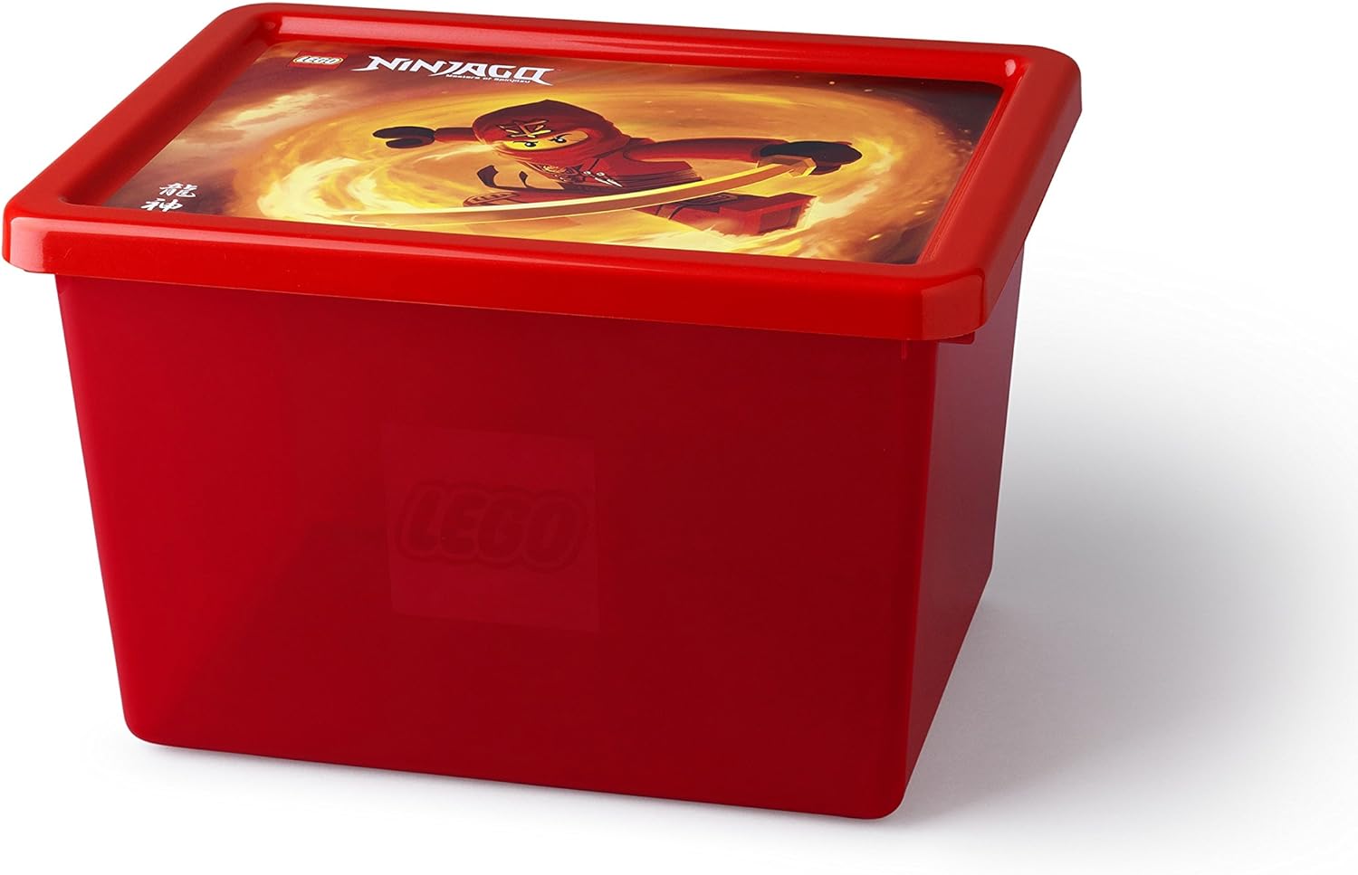 Main image of LEGO Storage Box Large with Ninjago Kai Print (40941733-1)