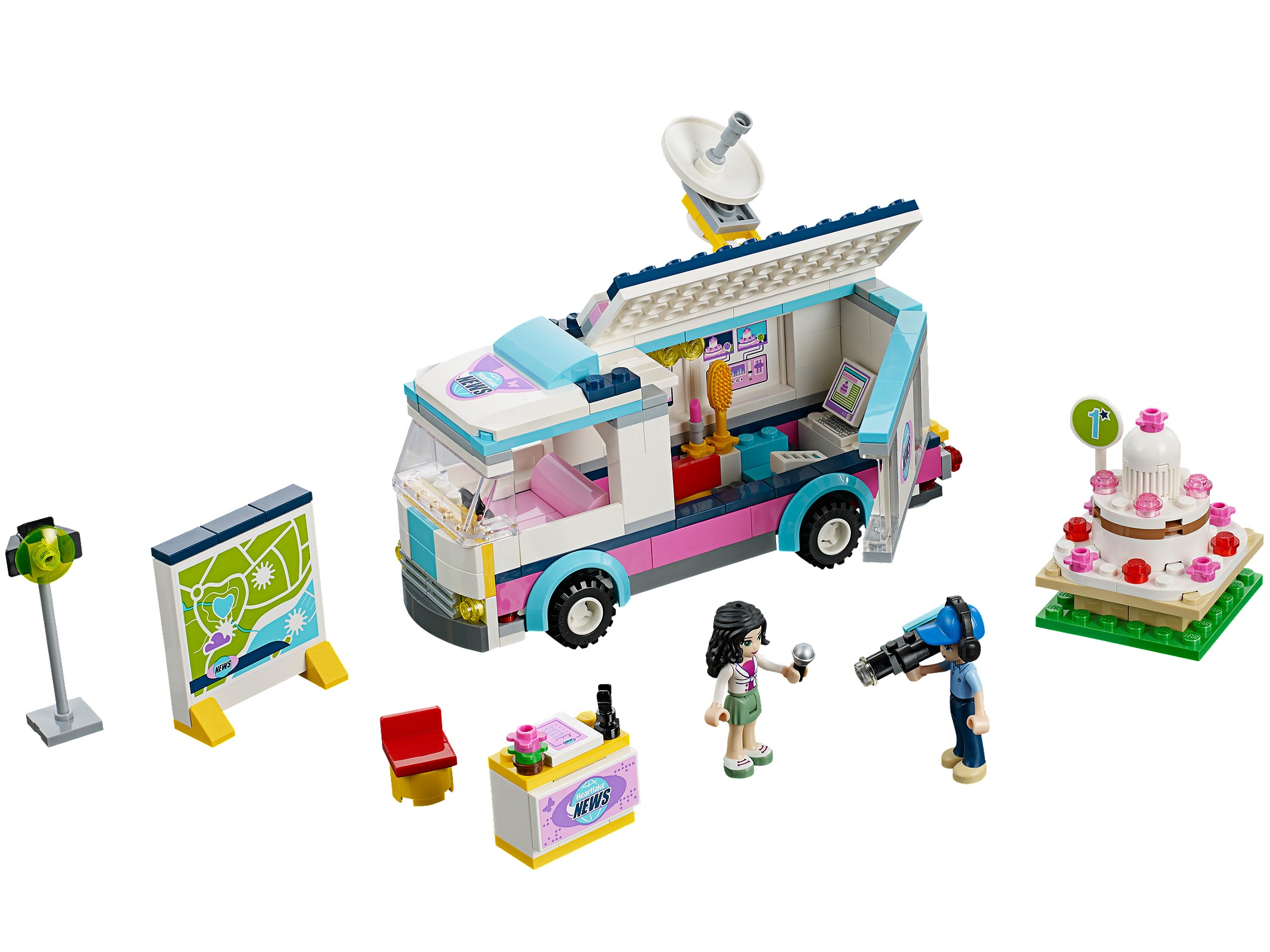 Main image of LEGO Heartlake News Van (41056-1)