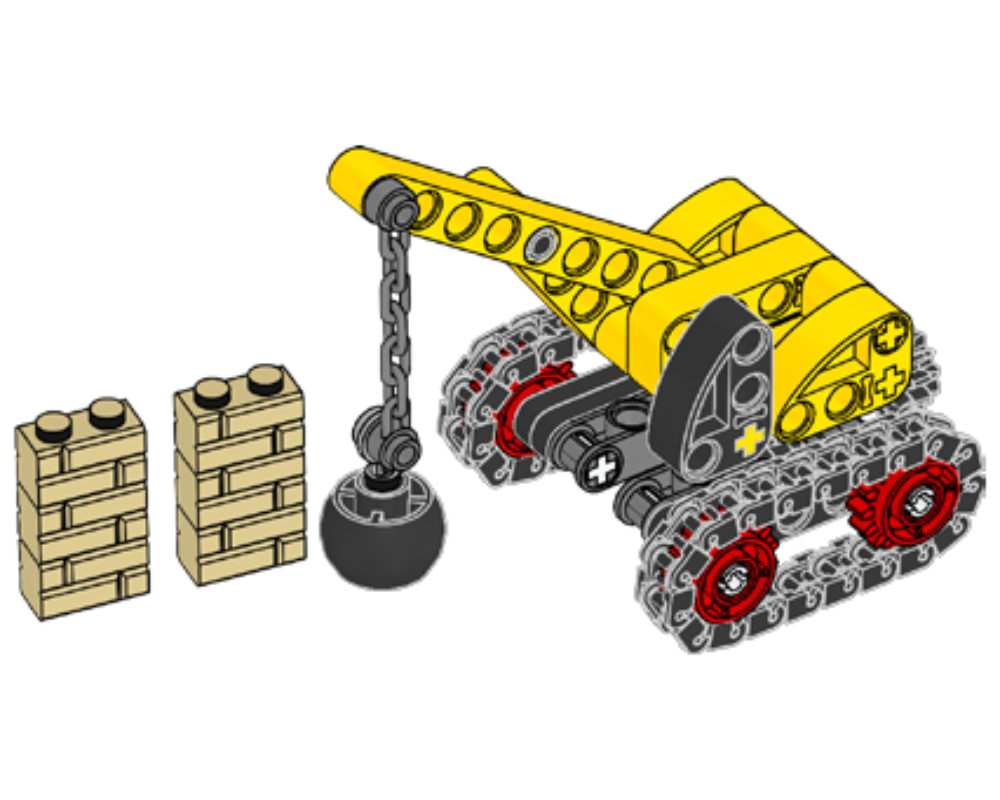 Wrecking Ball Crane