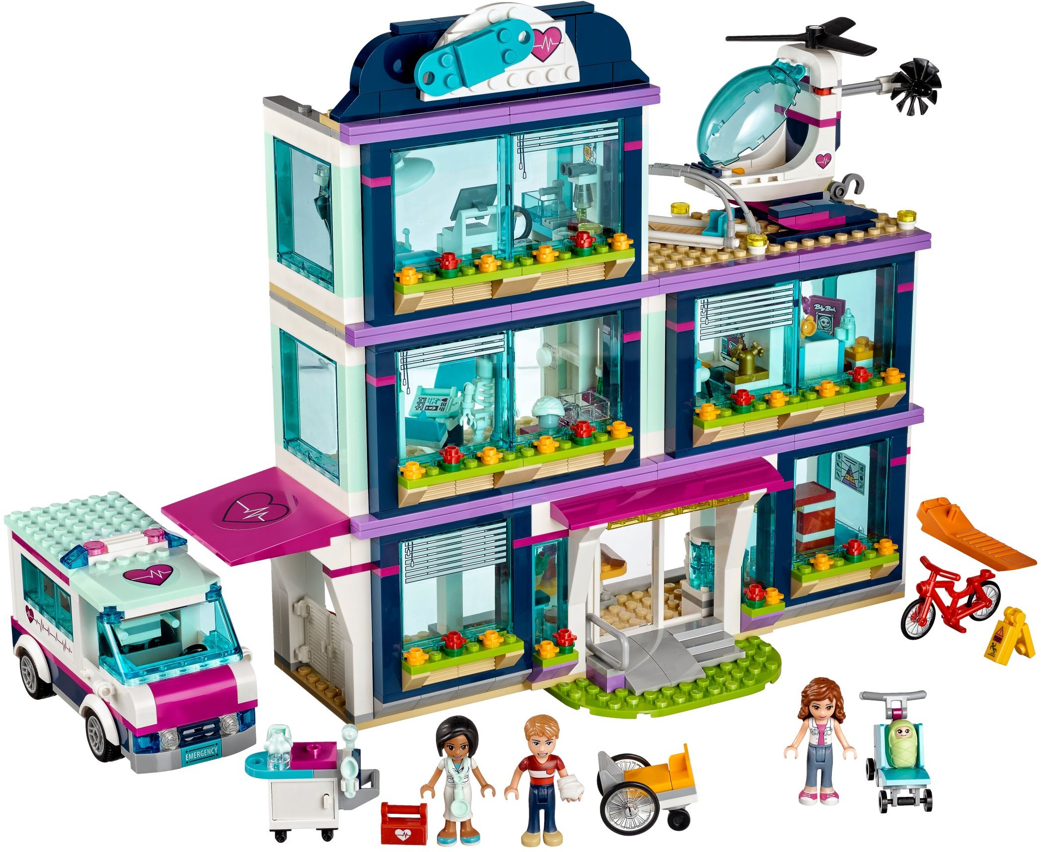 Main image of LEGO Heartlake Hospital (41318-1)