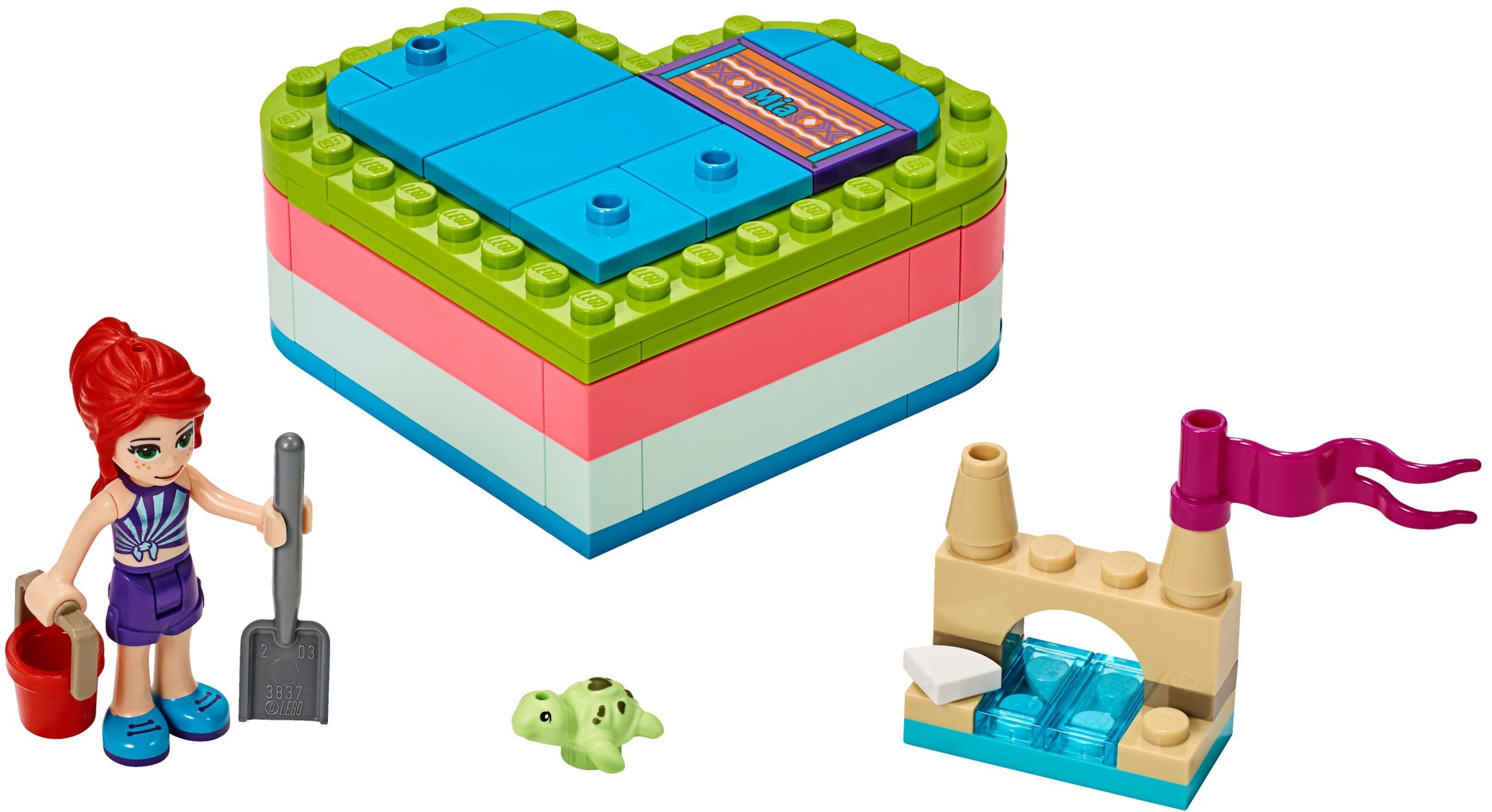 Main image of LEGO Mia's Summer Heart Box (41388-1)