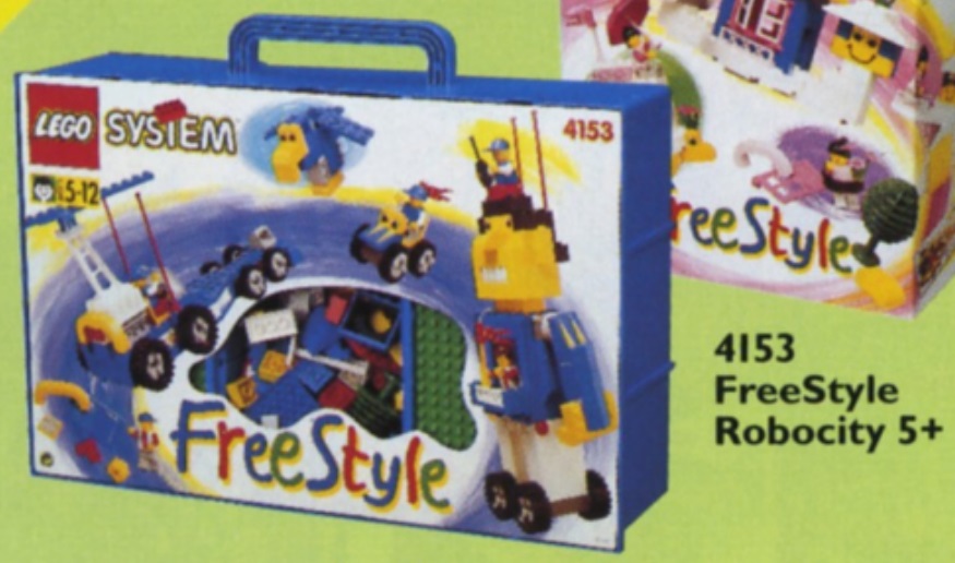 Main image of LEGO Large Freestyle Playcase (4153-1)