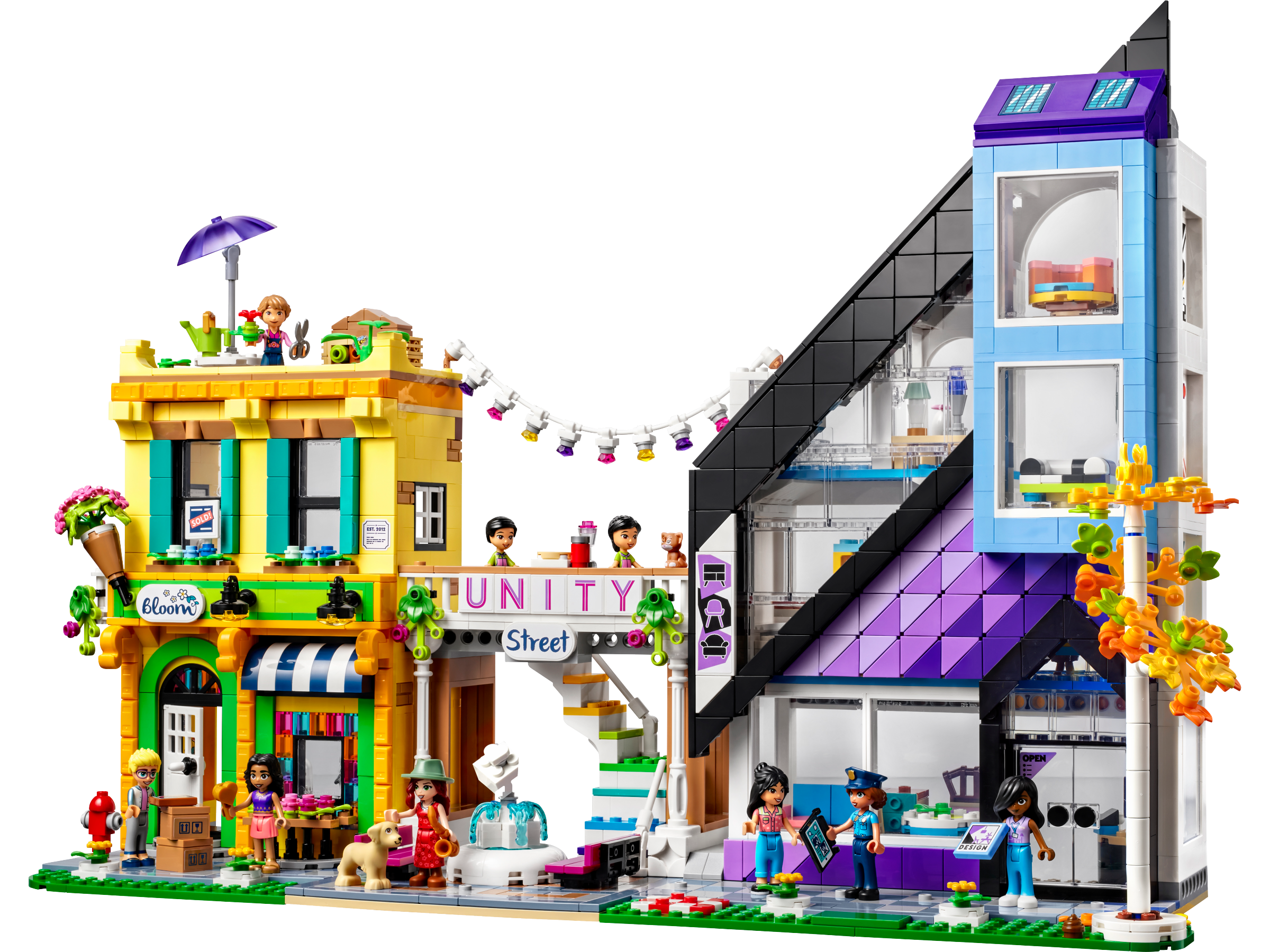 Main image of LEGO Downtown Flower and Design Stores (41732-1)