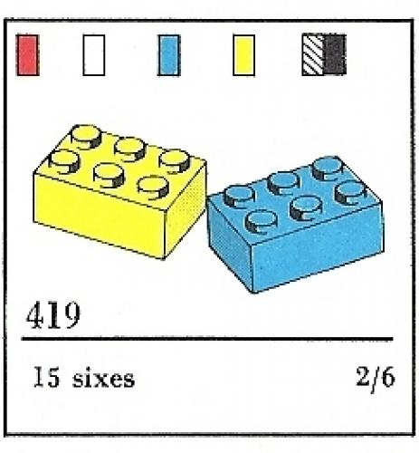 LEGO 2 x 3 Bricks (The Building Toy)