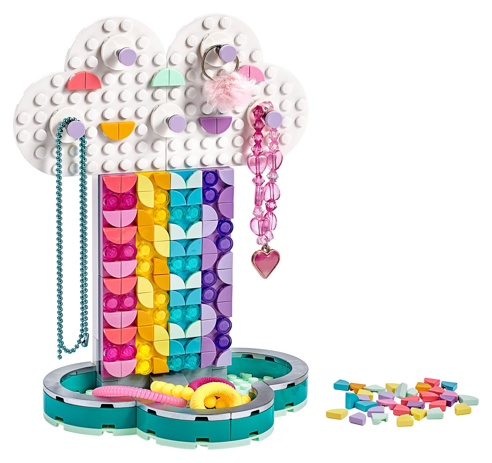 Main image of LEGO Rainbow Jewelry Stand (41905-1)