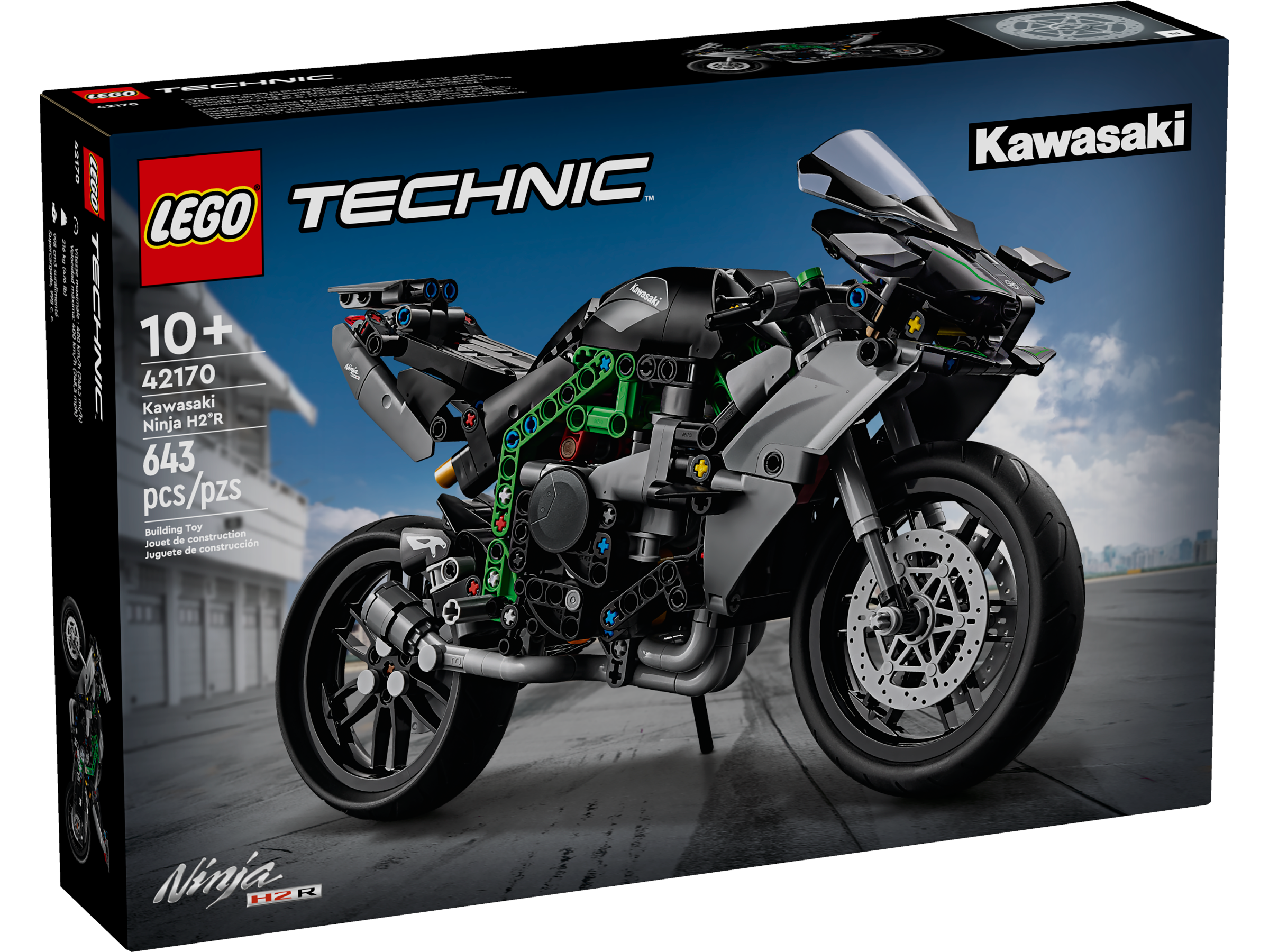 Review: 42170-1 - Kawasaki Ninja H2 Motorcycle | Rebrickable