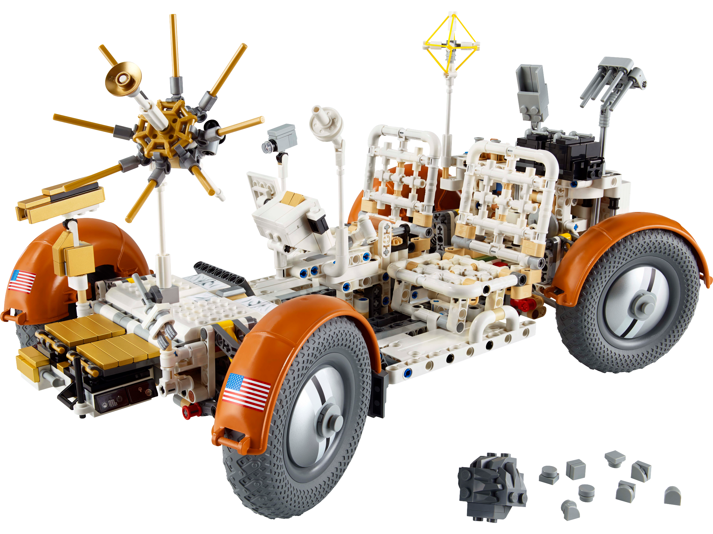 Main image of LEGO NASA Apollo Lunar Roving Vehicle - LRV (42182-1)