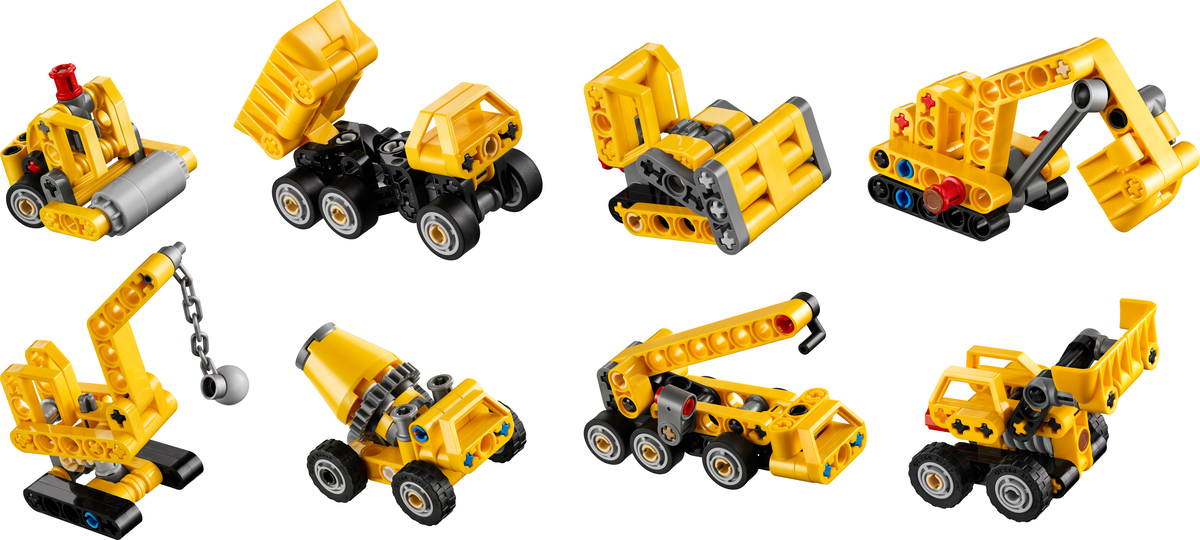 Série Mighty Machines 1 - Ensemble complet - Tous les sets (42233-9) — Prix et comparaison | Brick Broker