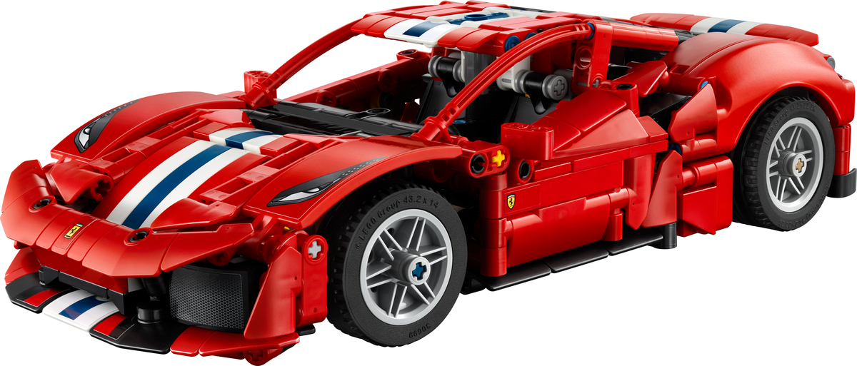 Samochód Ferrari 488 PISTA – widok główny