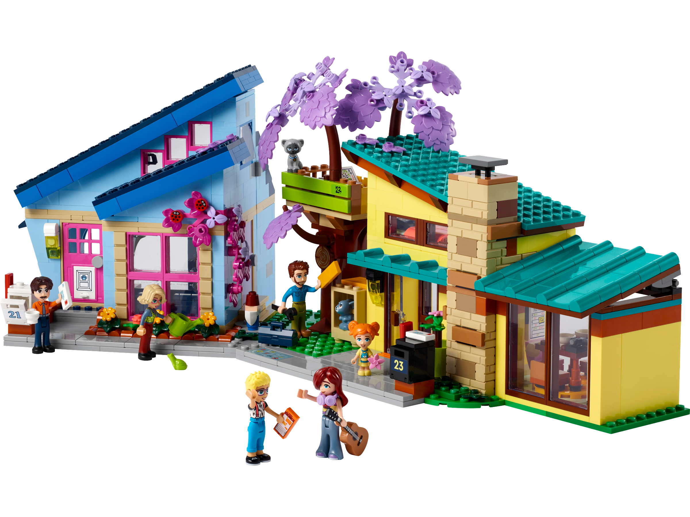 Main image of LEGO Olly's and Paisley's Family Homes (42620-1)