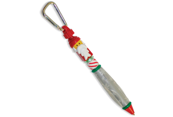 Main image of LEGO Santa Carabiner Pen (4285957-1)