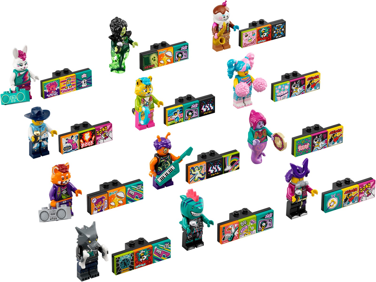 Main image of LEGO Bandmates  Series 1 - Complete (43101-13)