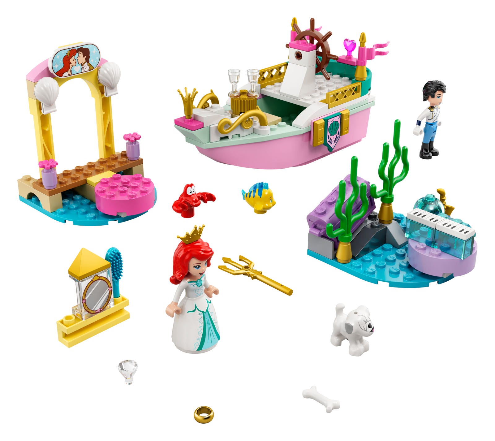 Main image of LEGO Ariel's Celebration Boat (43191-1)