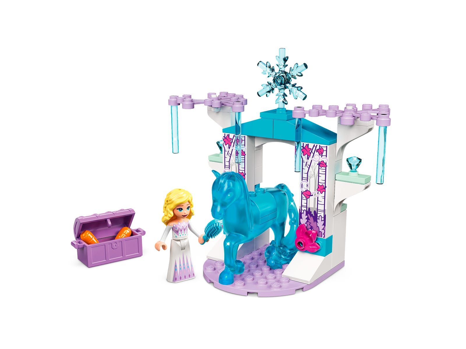 Main image of LEGO Elsa and the Nokk's Ice Stable (43209-1)