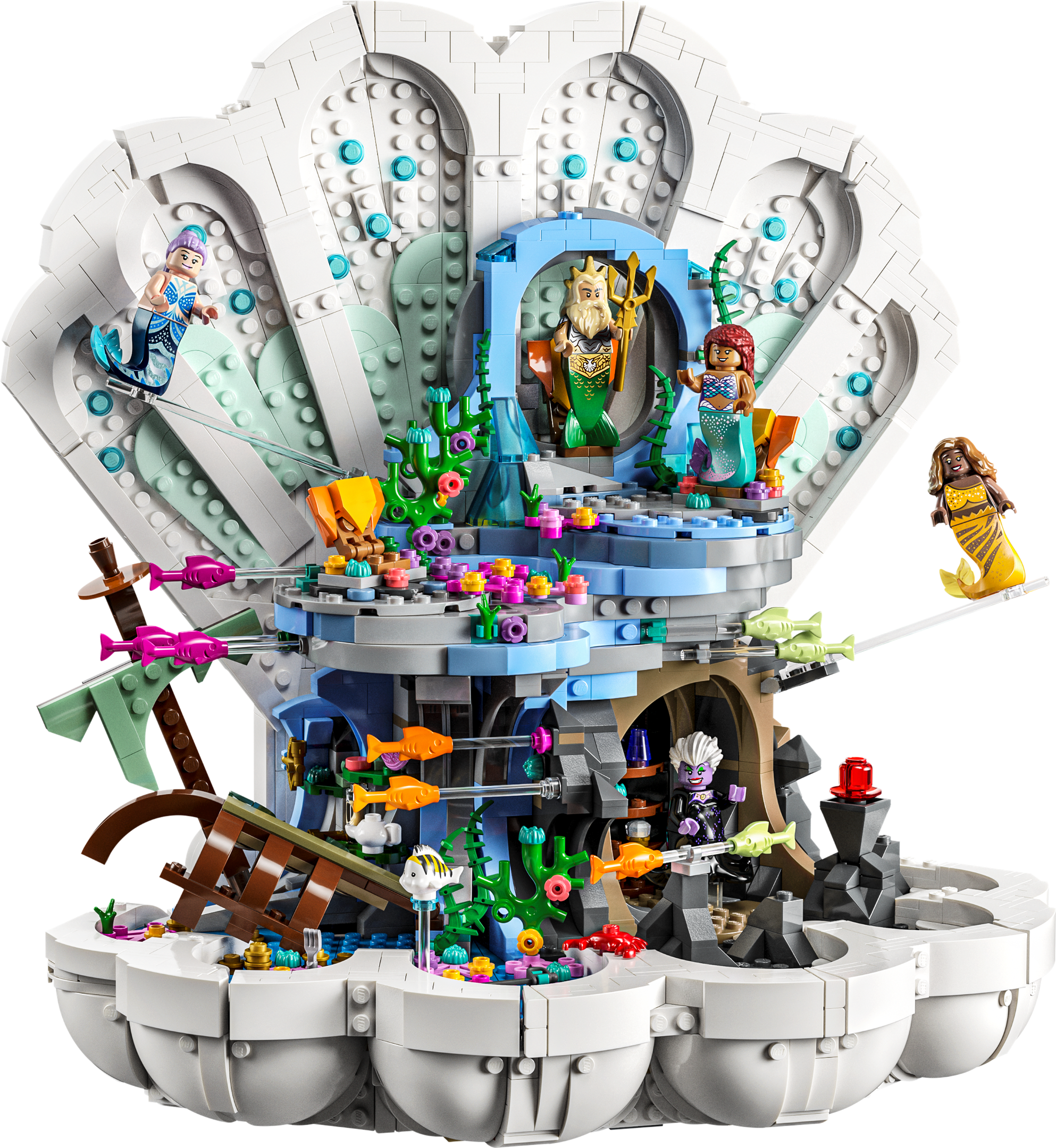 Main image of LEGO The Little Mermaid Royal Clamshell (43225-1)