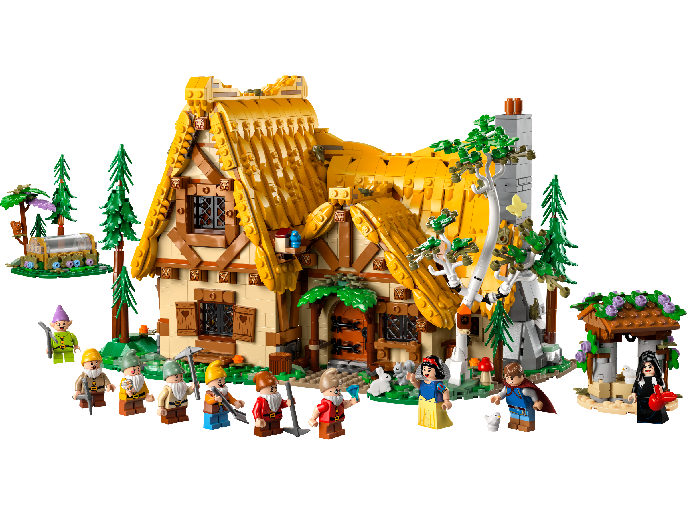 Main image of LEGO Snow White and the Seven Dwarfs' Cottage (43242-1)