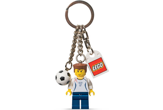 LEGO England Footballer Key Chain