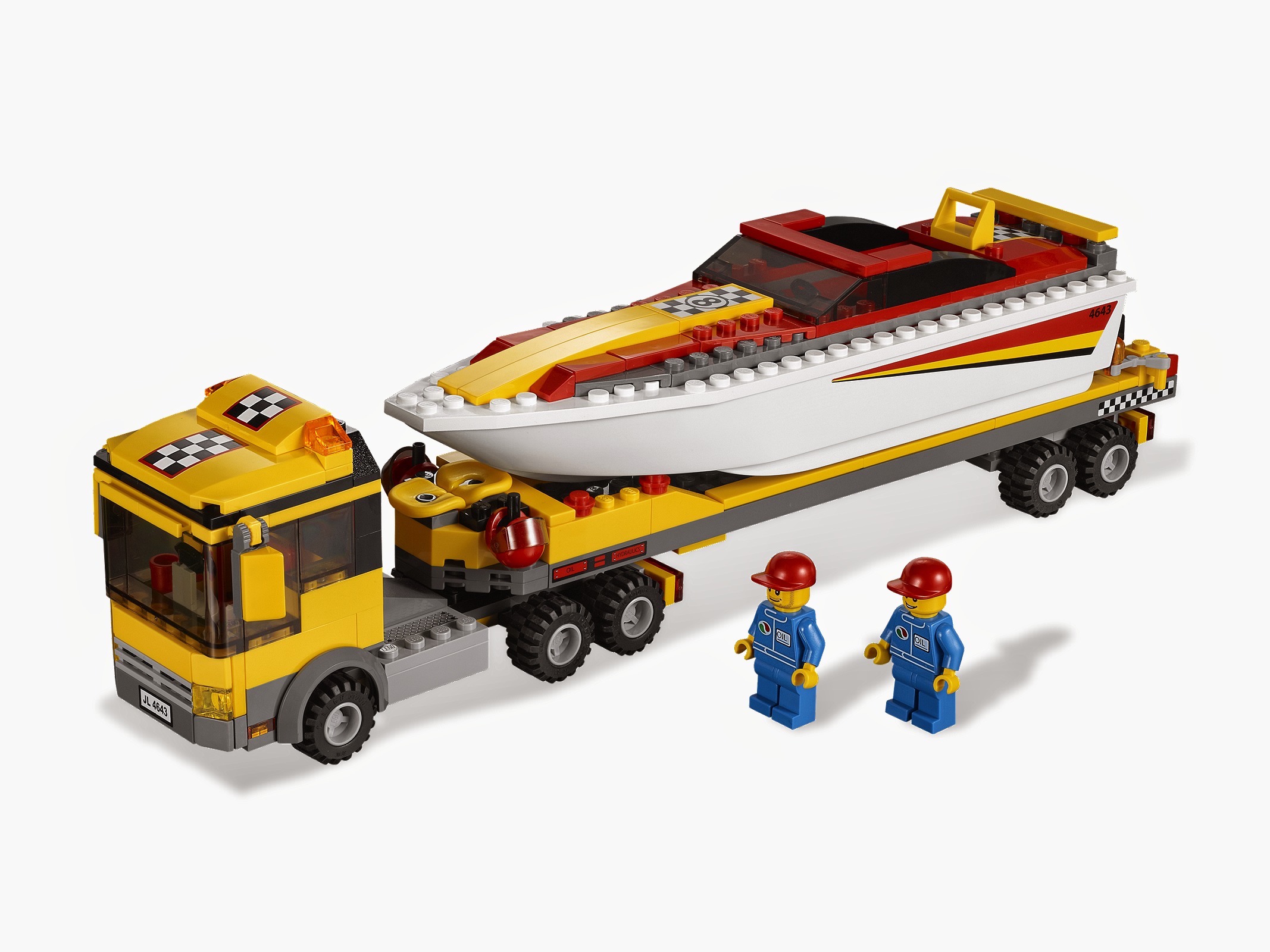 Main image of LEGO Power Boat Transporter (4643-1)