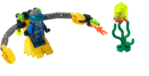 Main image of LEGO Alpha Team Robot Diver (4790-1)