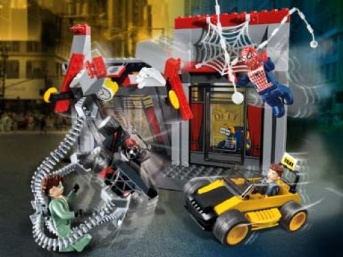 Main image of LEGO Doc Ock's Cafe Attack (4860-1)