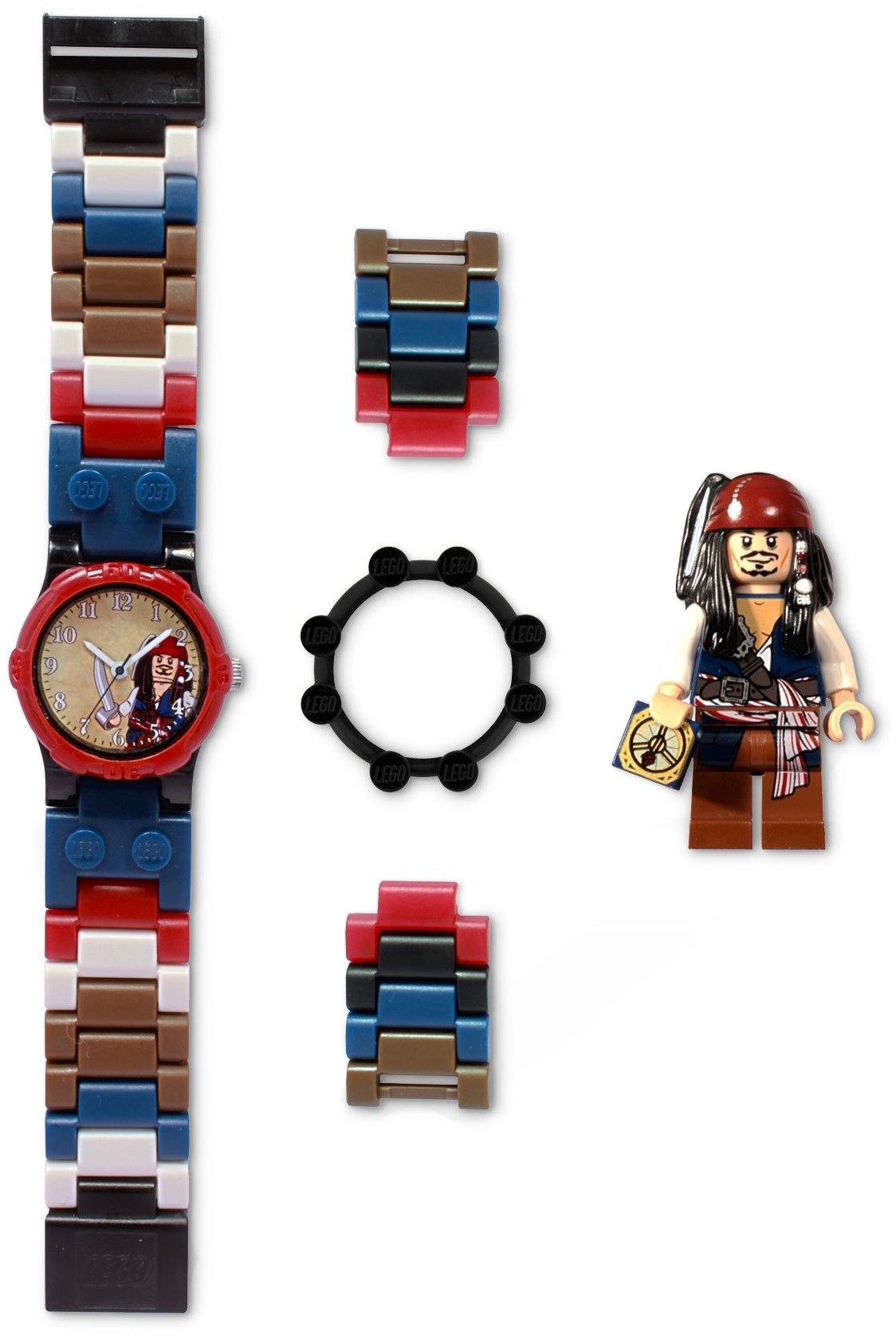 Main image of LEGO Jack Sparrow Watch (5000141-1)