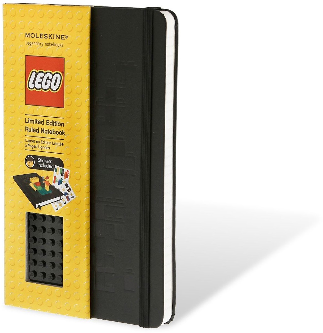 LEGO Limited Edition Ruled Notebook (Black)