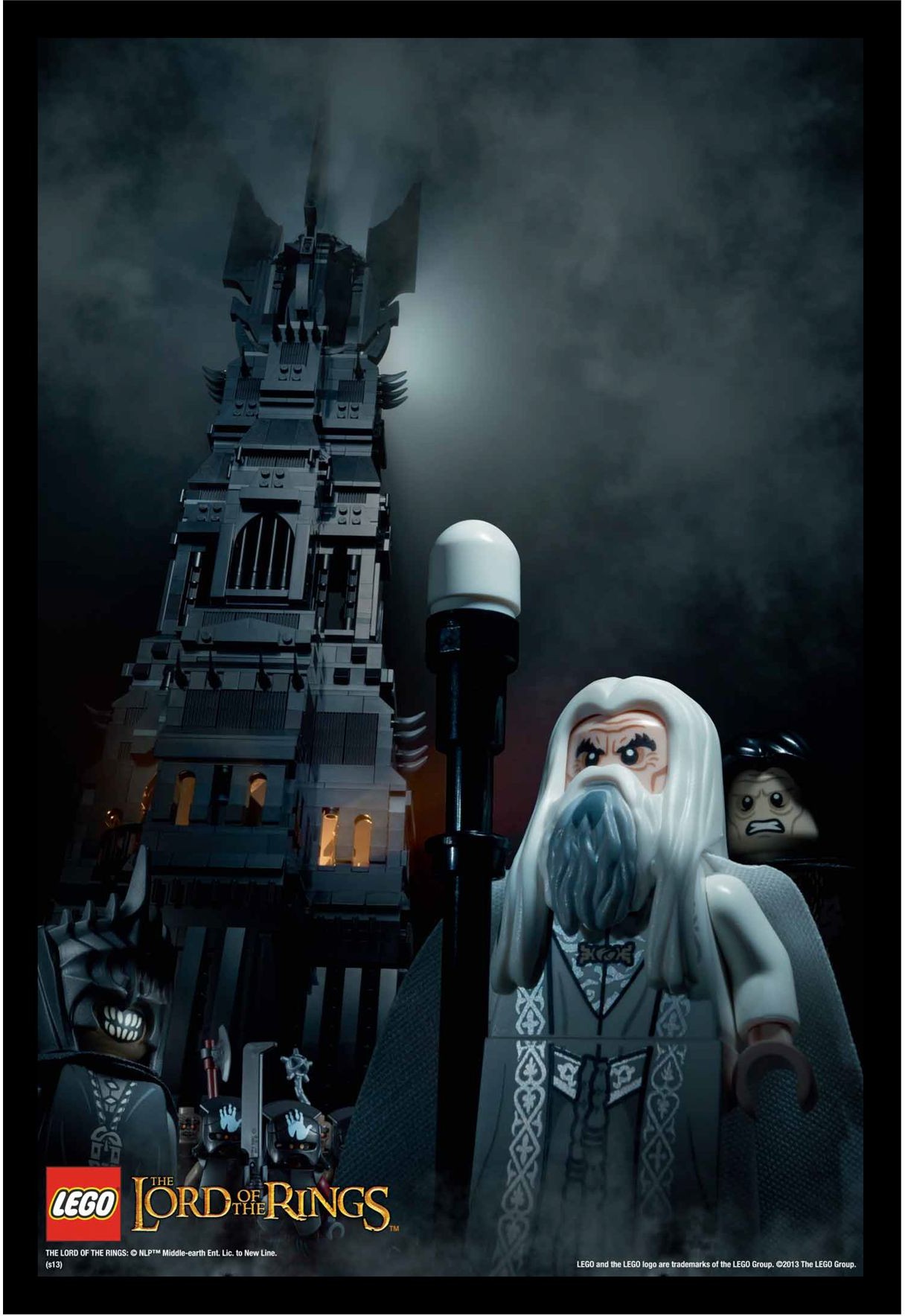 LEGO Lord of the Rings Tower of Orthanc Poster