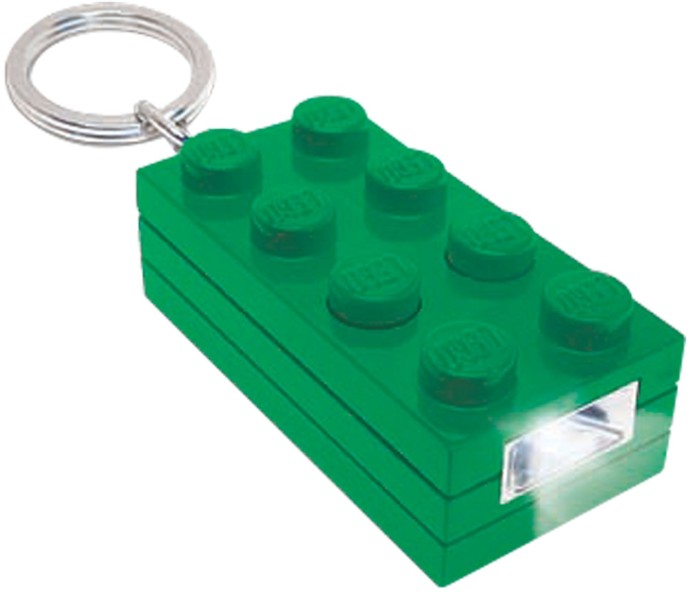 LEGO 2 x 4 Brick Key Light (Green)