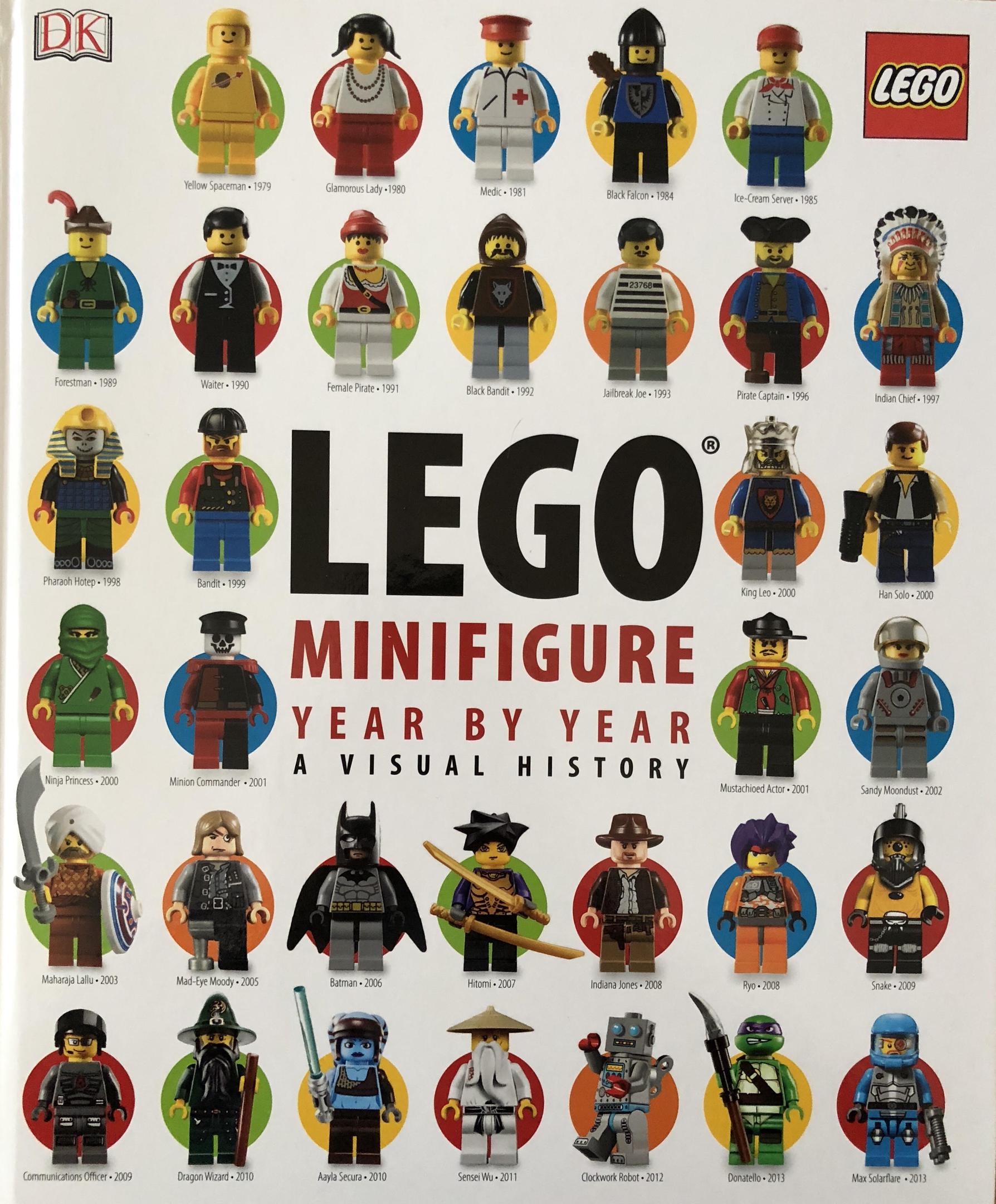 LEGO LEGO Minifigure Year by Year: A Visual History (No Minifigs Version)
