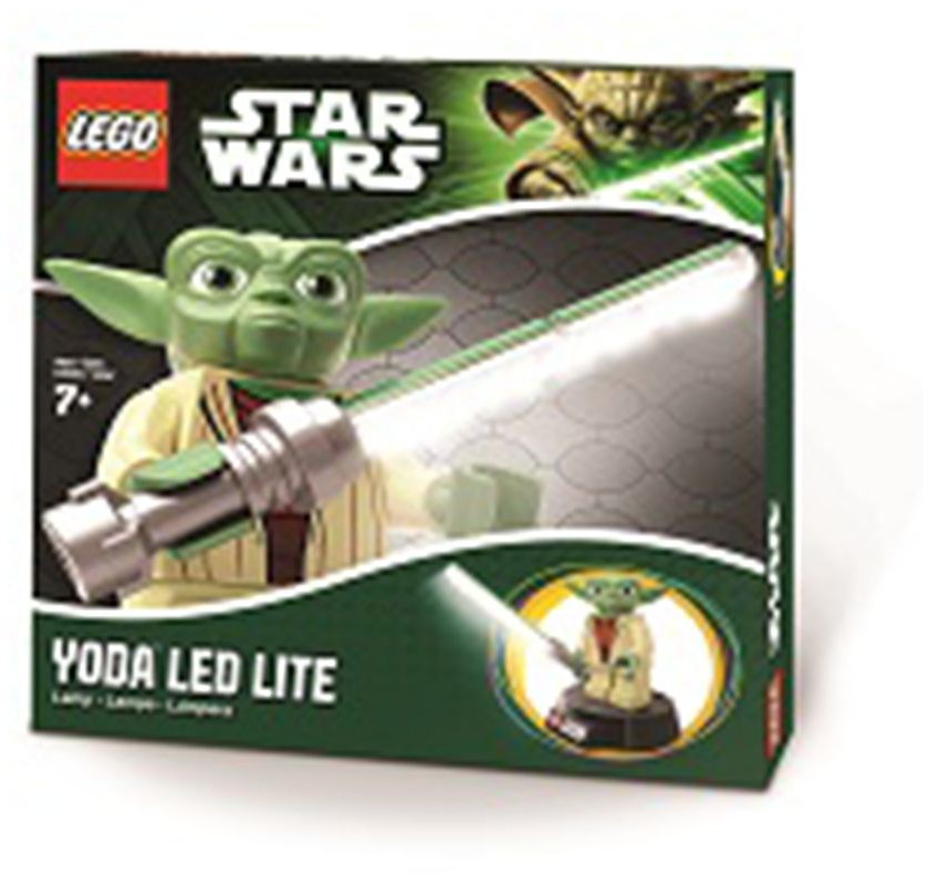 LEGO Yoda Desk Lamp (Trans-Clear Lightsaber)