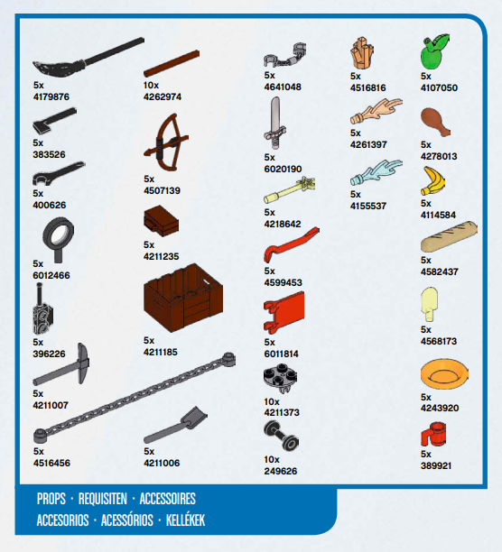 LEGO StoryStarter Props Replacement Pack