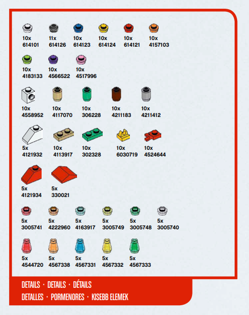 LEGO StoryStarter Details Replacement Pack