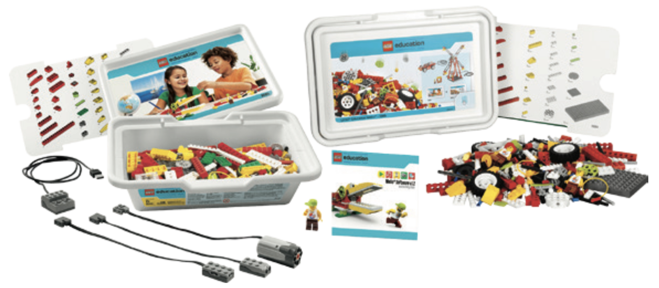 Main image of LEGO Jr.FLL Robotics Kit with WeDo Resource Set (5003435-1)