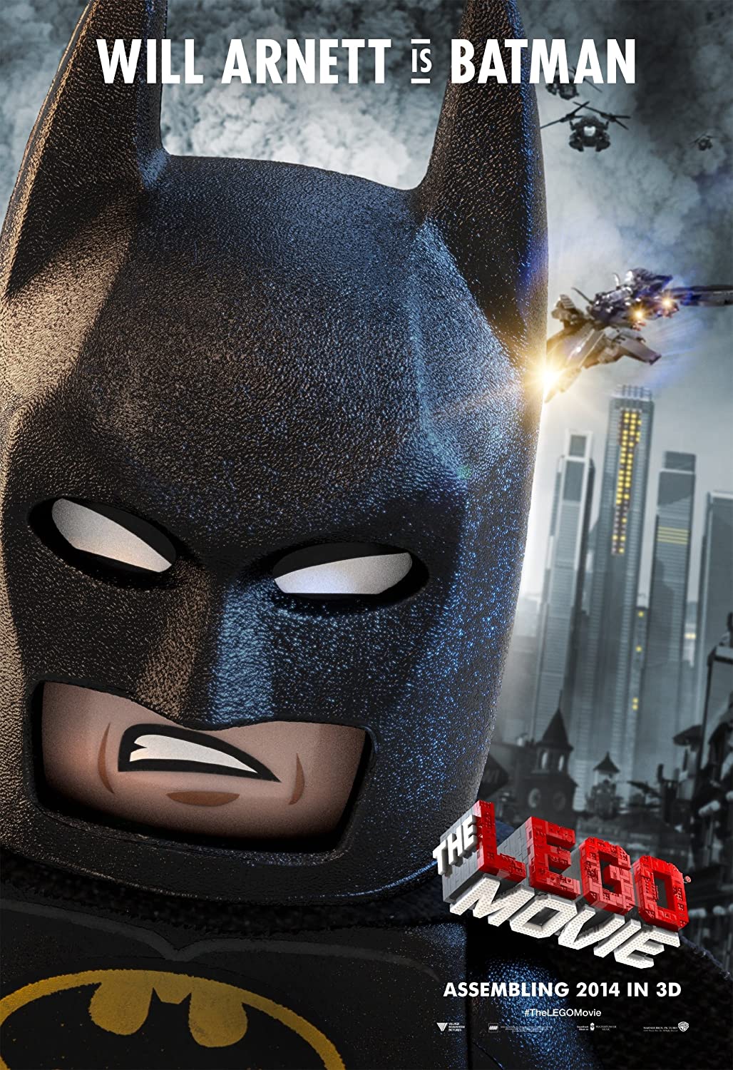 LEGO The LEGO Movie: Will Arnett is Batman Poster