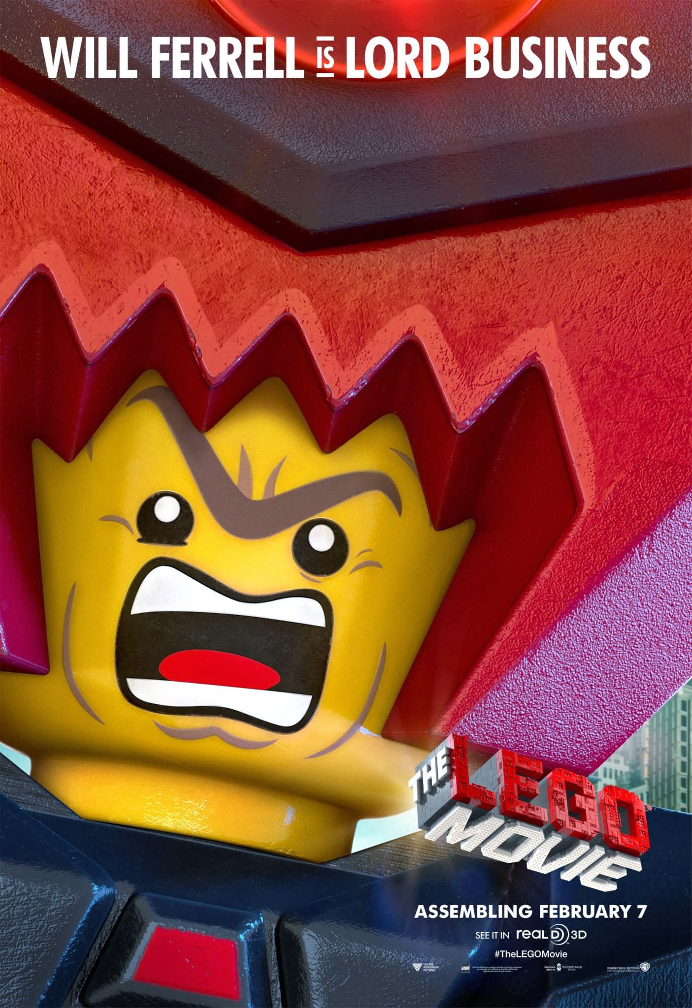 LEGO The LEGO Movie: Will Ferrell is Lord Business