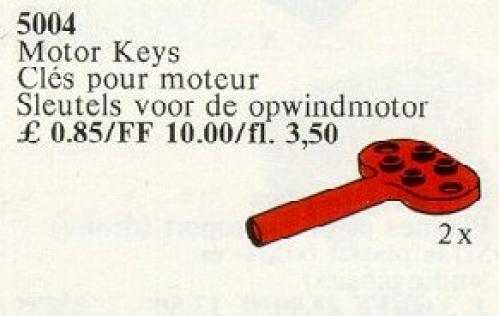 Main image of LEGO Keys for Windup Motor (5004-1)