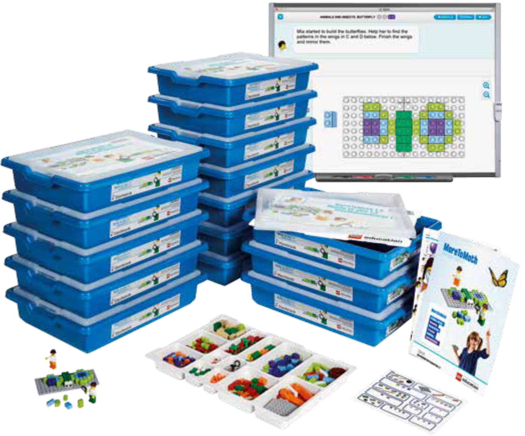 LEGO MoreToMath 1-2 Package - 30 Students