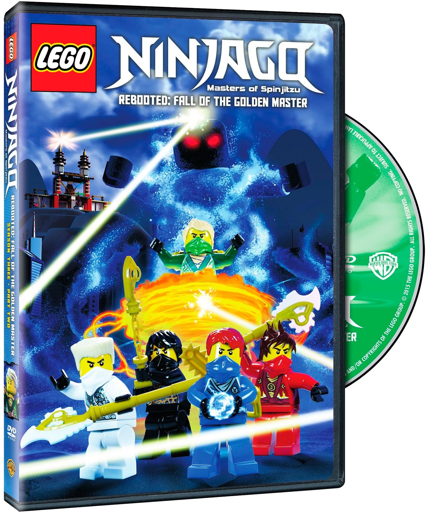 LEGO Ninjago: Rebooted: Fall of the Golden Master (DVD)