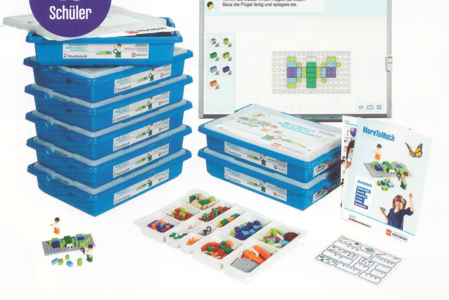 MoreToMath 1-2 Package - 8 Students