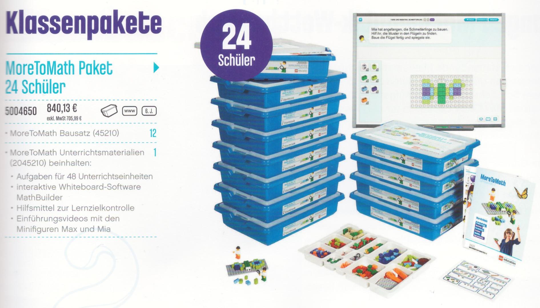 MoreToMath 1-2 Package - 24 Students