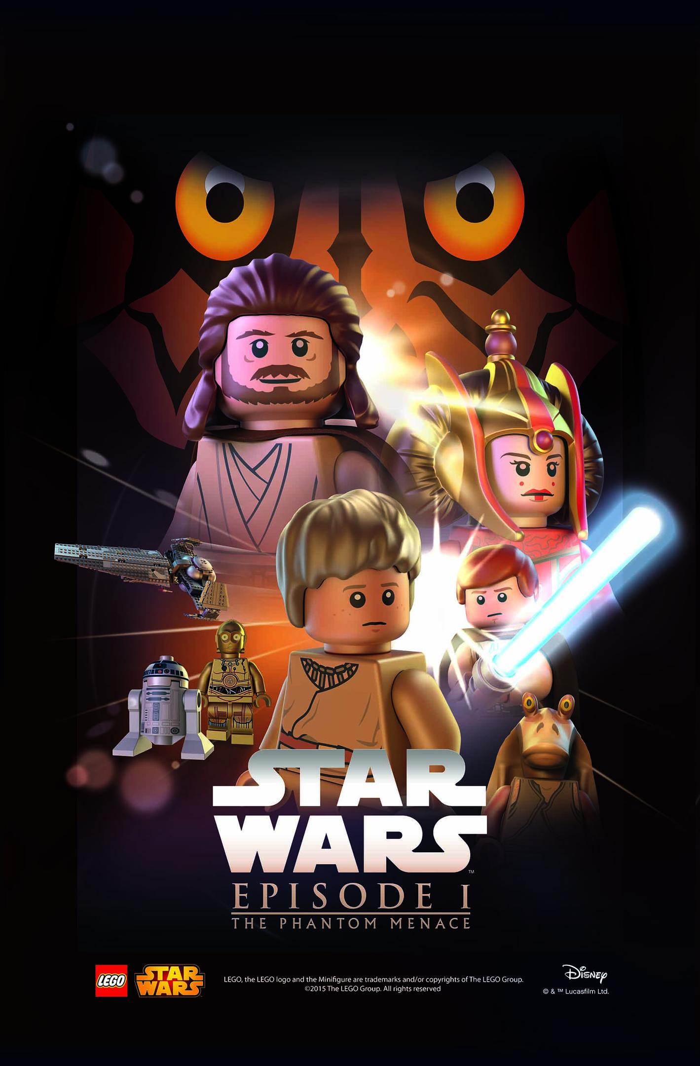 LEGO Star Wars Episode I Poster