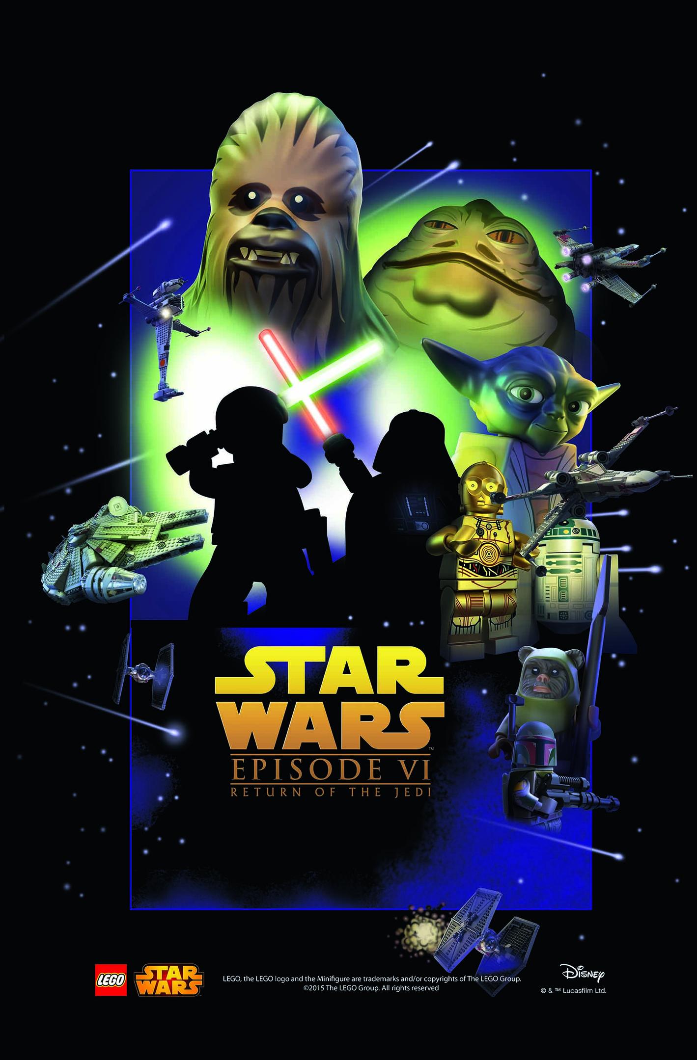 LEGO Star Wars Episode VI Poster