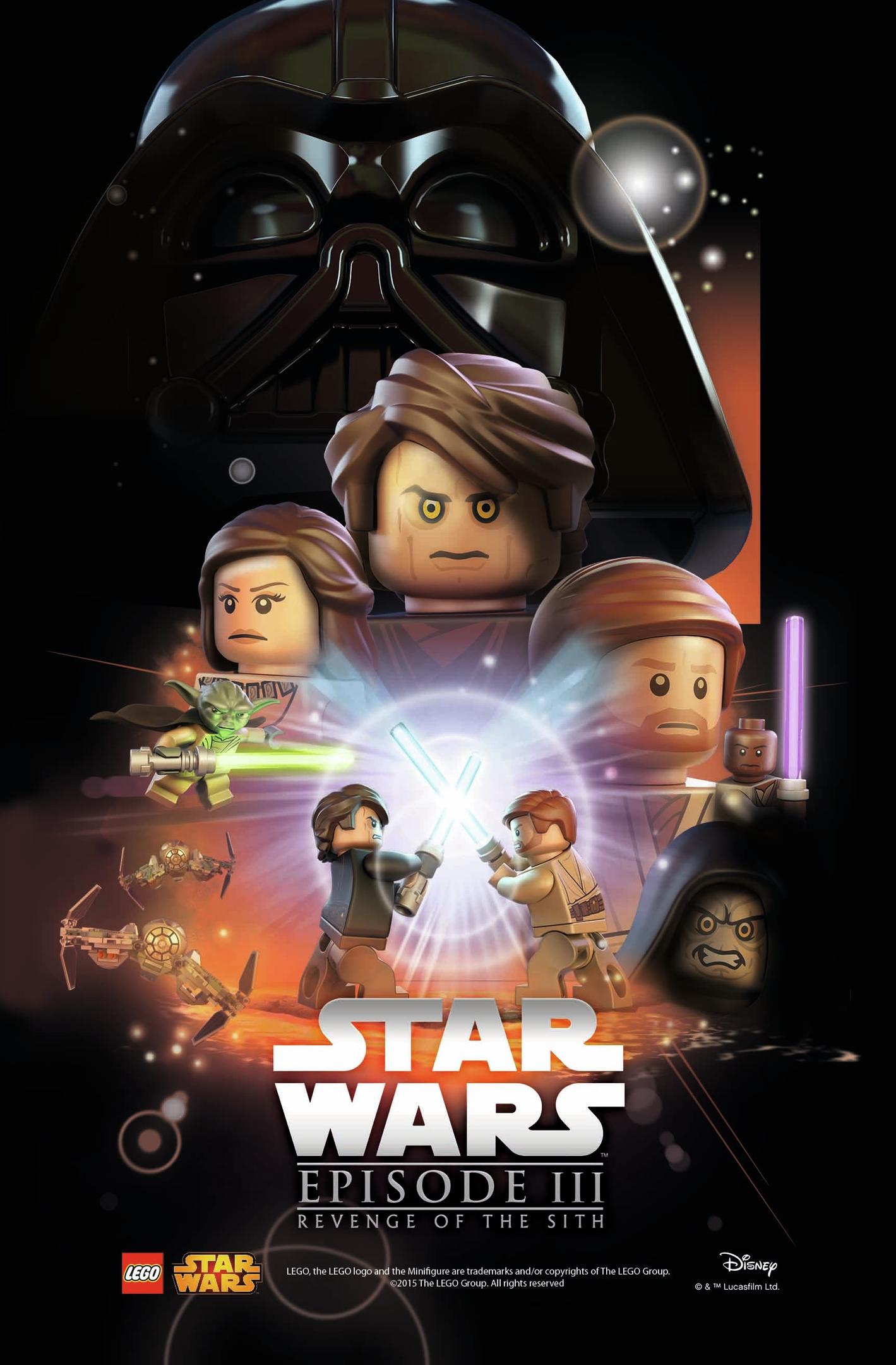 LEGO Star Wars Episode III Poster