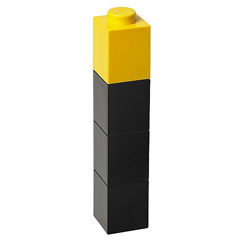 LEGO Square Drinking Bottle (Black)