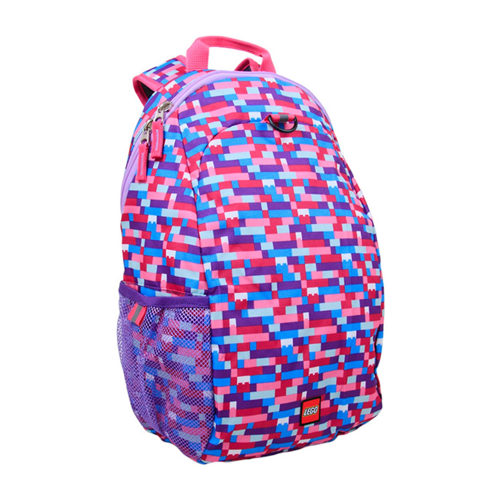 Main image of LEGO Brick Print Heritage Backpack (Pink/Purple) (5005351-1)