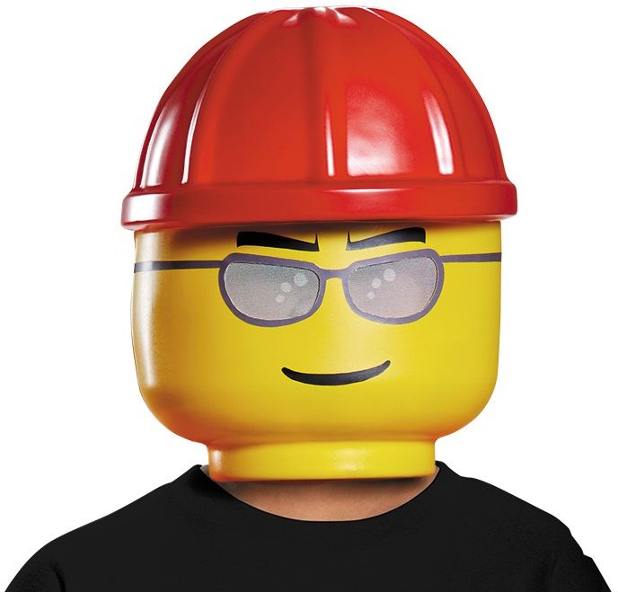 LEGO Construction Worker Mask