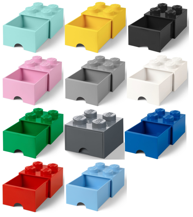 LEGO Storage Brick Drawer 2 x 2 (All Colors)