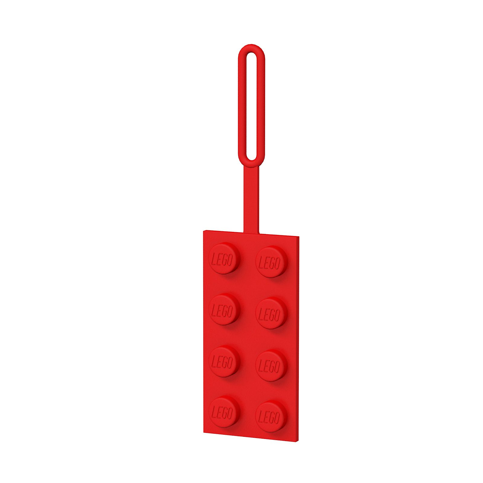 LEGO Red Brick Luggage Tag