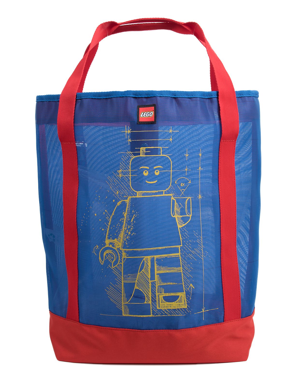 Main image of LEGO Minifigure Beach Tote (5005587-1)